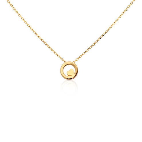 Collier hart in cirk - 20009393