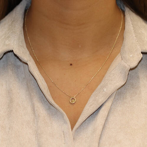 Collier hart in cirk - 20009393