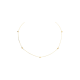 Collier - Bolletjes - Anker - 14k Goud - 60cm - 20009396