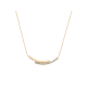 Collier Dubbel Staafje - 14k Goud - 45cm - 20009398 Collier Dubbel Staafje - 14k Goud - 45cm - 20009398