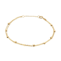 Armband Dubbel met Blokjes - 20009413