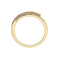 14K Gouden Assymetrische Slagring - 20009439