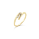 Ring CZx3 verspringend GG - 20009446