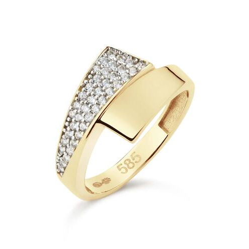 Ring Uitlopend CZ - 20009447