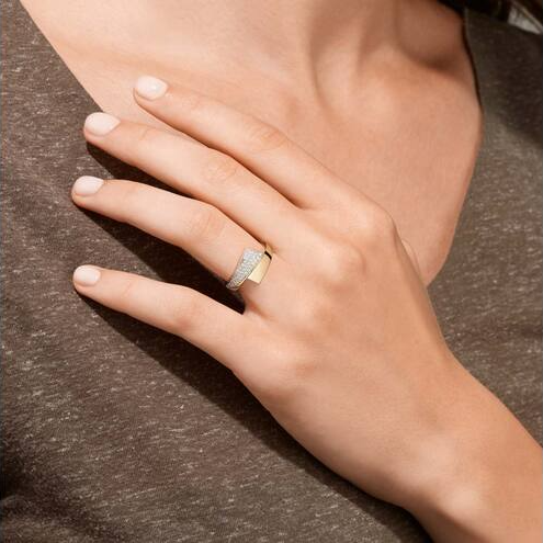 Ring Uitlopend CZ - 20009447