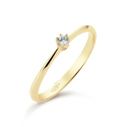 Ring Solitaire CZ 2,2mm - 20009450