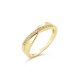 Ring CZ gekruist GG - 20009452