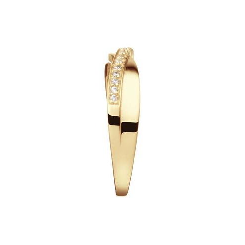 Ring CZ gekruist GG - 20009452