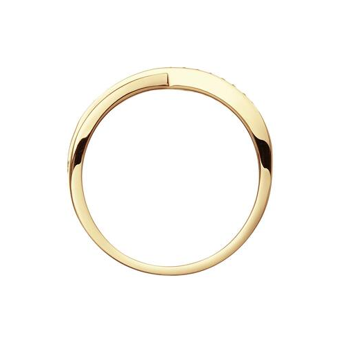 Ring CZ gekruist GG - 20009452