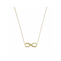 14K Gouden collier infinity - 20007126