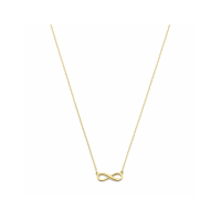 14K Gouden collier infinity - 20007126