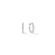 Eternal Love Bold Hoop Earrings Silver - 20009567