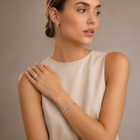 Eternal Love Bold Hoop Earrings Silver - 20009567 Eternal Love Bold Hoop Earrings Silver - 20009567