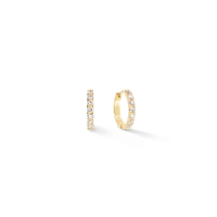 Eternal Love Bold Hoop Earrings Gold - 20009568