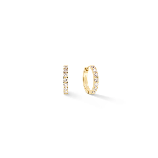 Eternal Love Bold Hoop Earrings Gold - 20009568