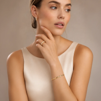 Eternal Love Bold Hoop Earrings Gold - 20009568