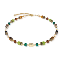 Coeur De Lion GeoCUBE® Iconic Necklace Mocha Mousse - 20009575