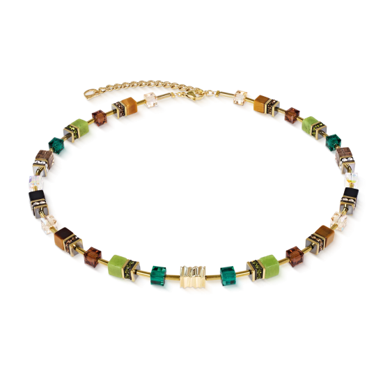 Coeur De Lion GeoCUBE® Iconic Necklace Mocha Mousse - 20009575
