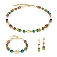 Coeur De Lion GeoCUBE® Iconic Necklace Mocha Mousse - 20009575 Coeur De Lion GeoCUBE® Iconic Necklace Mocha Mousse - 20009575
