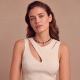 Coeur De Lion GeoCUBE® Iconic Necklace Ruby Noir Silver - 20009577
