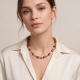 Coeur De Lion GeoCUBE® Iconic Precious Necklace Amber Glow - 20009582