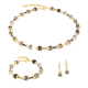 Coeur De Lion Necklace Urban Nature Cube beige-gold - 20009583