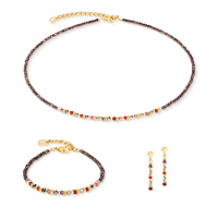 Coeur De Lion Necklace Golden Whisper brown-red - 20009584 Coeur De Lion Necklace Golden Whisper brown-red - 20009584