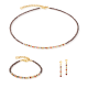 Coeur De Lion Necklace Golden Whisper brown-red - 20009584