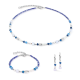 Coeur De Lion Necklace Mosaic Sky Silver - 20009589