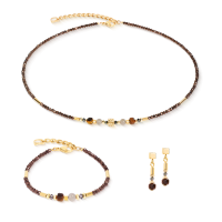 Coeur De Lion Necklace Cube Balance Golden Hazel - 20009590 Coeur De Lion Necklace Cube Balance Golden Hazel - 20009590