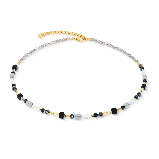 Coeur De Lion Necklace Mosaic Night Gold - 20009591