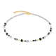 Coeur De Lion Necklace Mosaic Night Gold - 20009591