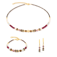 Coeur De Lion GeoCUBE® Precious Grace Necklace Rose Smoke - 20009592 Coeur De Lion GeoCUBE® Precious Grace Necklace Rose Smoke - 20009592