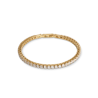 Coeur De Lion Earrings Tennis bracelet gold-crystal - 20009600