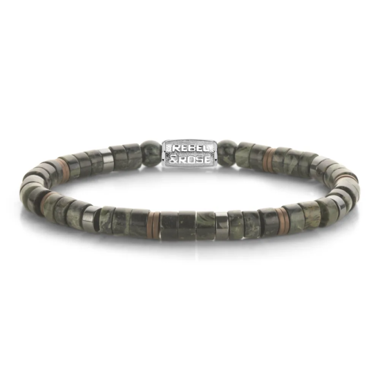Rebel & Rose No Balls Please - Slices - Camouflage Green - 6mm - 20009630 Rebel & Rose No Balls Please - Slices - Camouflage Green - 6mm - 20009630
