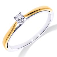 Solitair Ring Eternel 0.10 Crt - 20009729