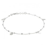 enkelbandje rondjes 24 + 2 cm - 20007252