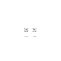 zilveren oorknoppen zirkonia 3mm - 20007498