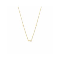 collier infinity en bolletjes 40 - 42 - 44 cm - 20007129