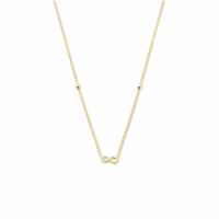 collier infinity en bolletjes 40 - 42 - 44 cm - 20007129 collier infinity en bolletjes 40 - 42 - 44 cm - 20007129