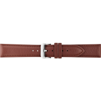 BBS Bison grained calf leather watch strap. Padded and fitted with solid stainless steel buckle. Like all BBS watch straps, this one has a soft nubuck lining and a reinforced case connection - 20002160