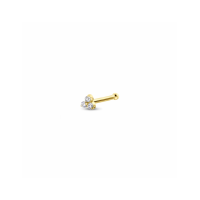 neusknopje zirkonia kogel - 20006050