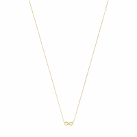 14K Gouden collier love, hart en infinity - 20007130 14K Gouden collier love, hart en infinity - 20007130