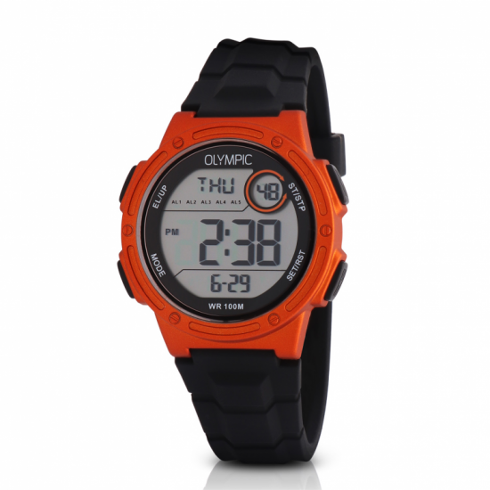 Olympic OL45HKR018 Digital Kids Oranje/Zwa 40mm - 20006198