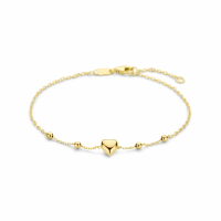 armband hart en bolletjes 11 ƒ?" 13 cm - 20007899 armband hart en bolletjes 11 ƒ?" 13 cm - 20007899