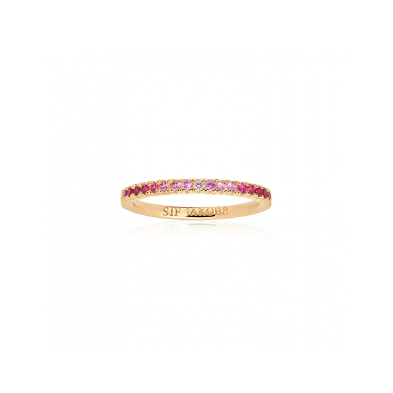 SIF JAKOBS JEWELLERY ELLERA RING SJ-R2869-GPK-YG-54 - 20007489