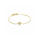 armband hart zirkonia 11 + 2 cm - 20007869