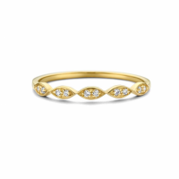 SWING JEWELS RING 14K YELLOW GOLD POLISHED WITH WHITE DIAMOND 0,06CT SWGDR0019-Y-52 - 20007103 SWING JEWELS RING 14K YELLOW GOLD POLISHED WITH WHITE DIAMOND 0,06CT SWGDR0019-Y-52 - 20007103