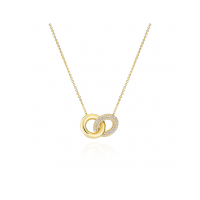 SIF JAKOBS JEWELLERY CARRARA DUE PICCOLO NECKLACE SJ-N2477-CZ-YG - 20008108 SIF JAKOBS JEWELLERY CARRARA DUE PICCOLO NECKLACE SJ-N2477-CZ-YG - 20008108