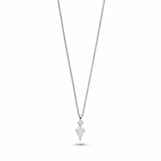 FJF JEWELLERY Classic Kite Ketting Gerodineerd FJF0010036SWH - 20006702